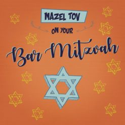 Bar Mitzvah Card