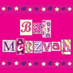 Bat Mitzvah Card