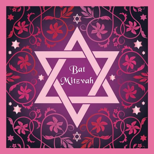 Bat Mitzvah Card