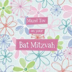 Bat Mitzvah Card