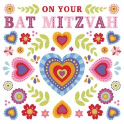 Bat Mitzvah Card