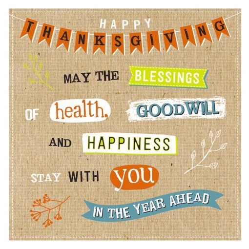 Thanksgiving card