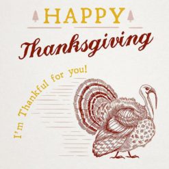 Thanksgiving card