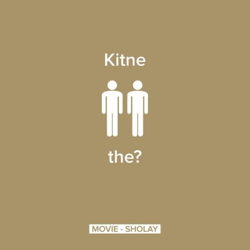 Pictogram - Sholay