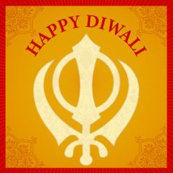 Sikh Diwali Card