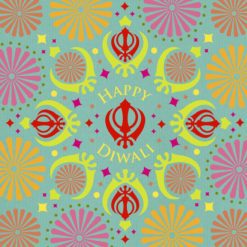 Sikh Diwali Card