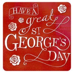 St George's Day Card