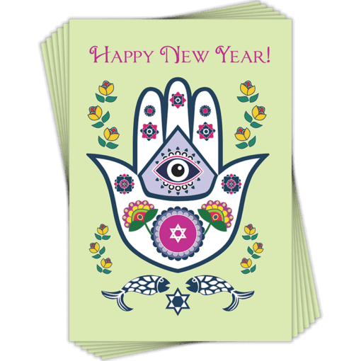 Jewish New Year Cards (6 pack) Davora Greeting Cards