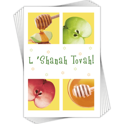 Jewish New Year Cards (6 pack) Davora Greeting Cards