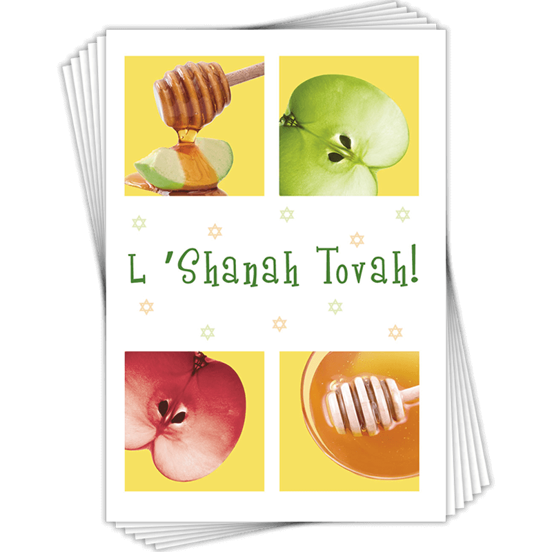 Jewish New Year Cards (6 pack) Davora Greeting Cards