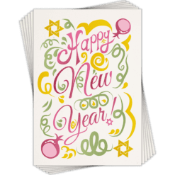 Jewish New Year Cards (6 pack)