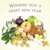 Jewish New Year Greeting Card