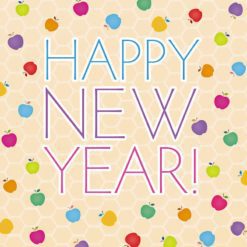 Jewish New Year Greeting Card