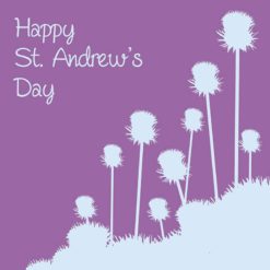 St Andrew's Day Greeting Card
