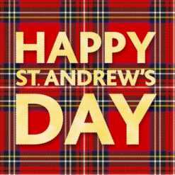 St Andrew's Day Greeting Card