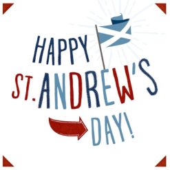 St Andrew's Day Greeting Card