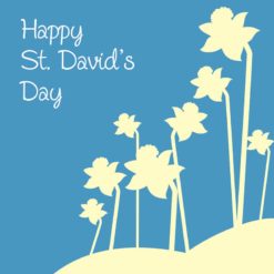 St David's Day Greeting Card