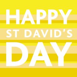 St David's Day Greeting Card