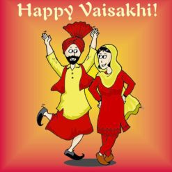 Vaisakhi Greeting Card