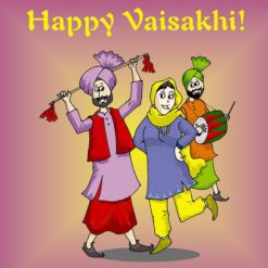 Vaisakhi Greeting Card