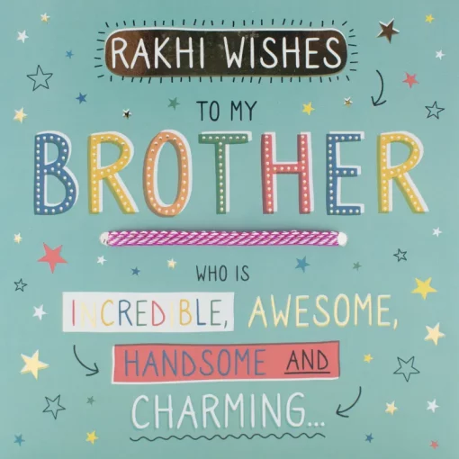Rakhi Greeting Card