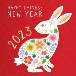 Chinese New Year Card - Year of the Rabbit