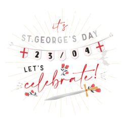 St George's Day Card