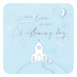 Christening card