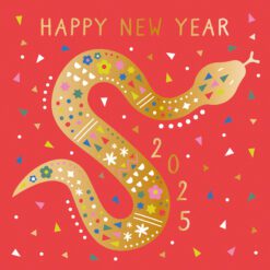 Chinese New Year Card Year of the Snake